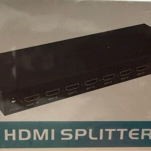 Black HDMI Splitter